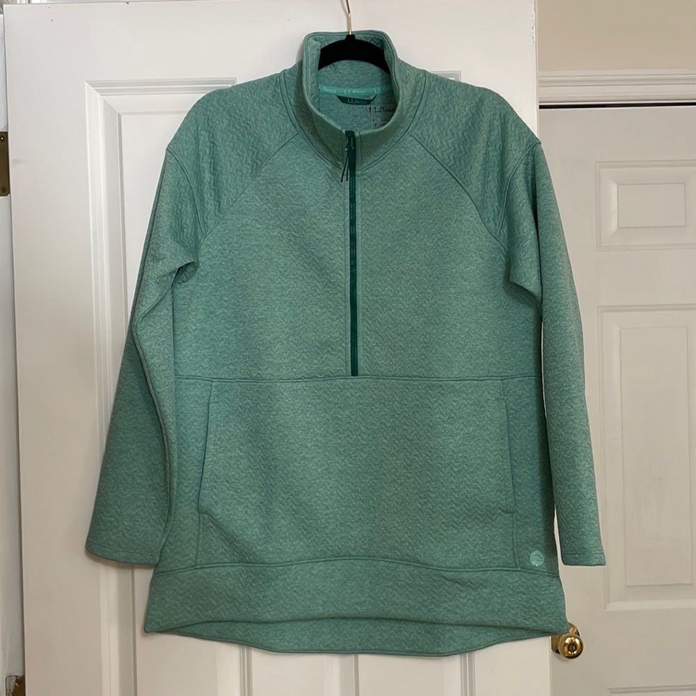 Women’s LL Bean FlexFoward Quilted 1/2 Zip Pullover NWT
